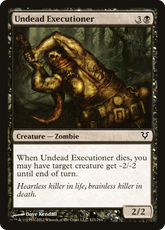 Carrasco Morto-vivo / Undead Executioner - Magic: The Gathering - MoxLand